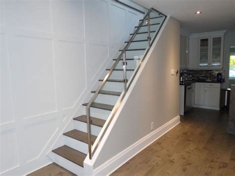 Modern Stainless Steel Stairs And Iron Stairs Railings Torontot