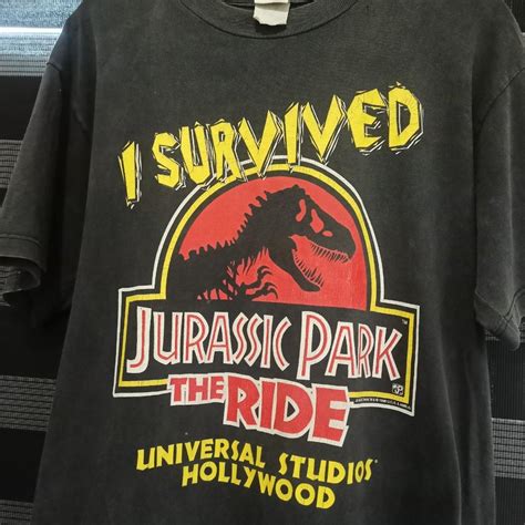 Vintage Jurassic Park Mens Fashion Tops And Sets Tshirts And Polo