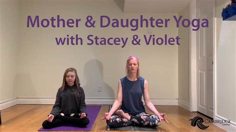 Recfromhome Mother And Daughter Yoga Youtube