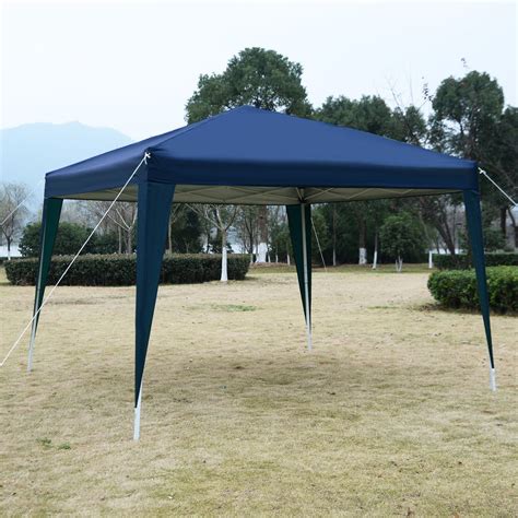 Craft dome with a 600d cover, awning, 4 sidewalls, roller bag. 10 x 10 EZ Pop Up Canopy Tent Gazebo