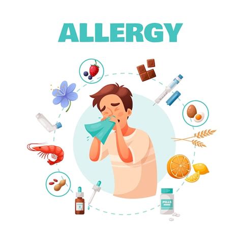 Free Allergy Cartoon Vectors 700 Images In Ai Eps Format