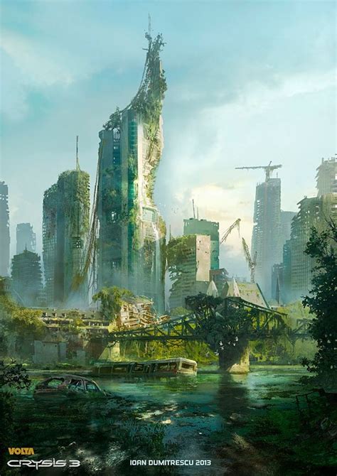 Post Apocalyptic City Concept Art 1 Image Ashes Of Dystopia Moddb
