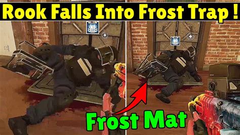 Defenders Can Fall Into Frost Welcome Mat Rainbow Six Siege Youtube