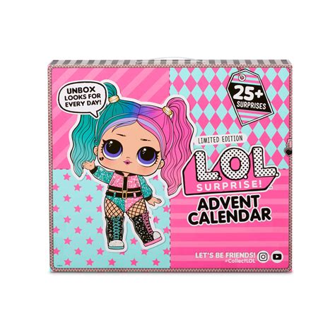 Lol Surprise Advent Calendar With Limited Edition Doll And 25 Surpris