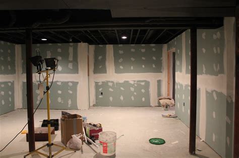 Does this follow your local code requirements? Basement Remodel With Painted Exposed Ceiling