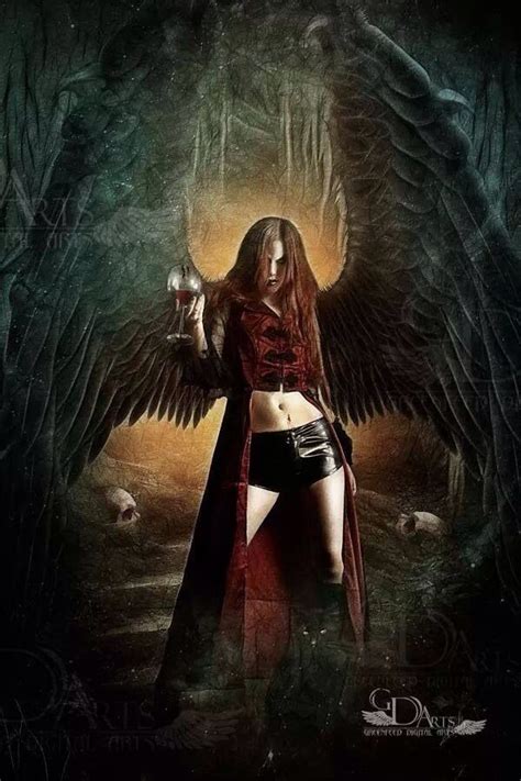 Awesome Fairy Angel Angel Art Wolf Gothic Angel Dark Wings Gothic