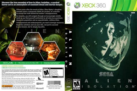Alien Isolation Xbox 360 Ultra Capas