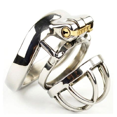 Stainless Steel Super Small Male Chastity Device Metal Chastity Cage