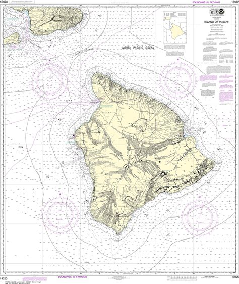 Noaa Nautical Chart 19320 Island Of Hawaii