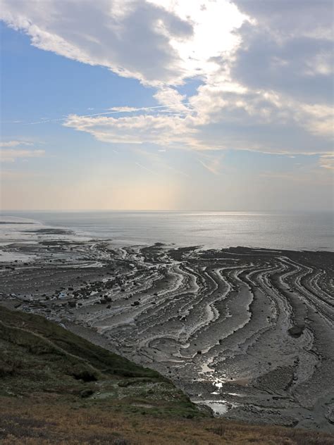 Photographs Of Dunraven Bay Vale Of Glamorgan Wales Blue Sky And Clouds