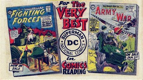 Dc War Comics War Comic Book Cover