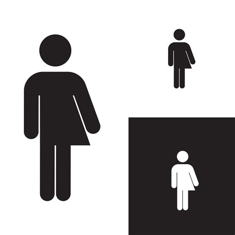 Gender Neutral Bathroom Sign Person Creative Daddy