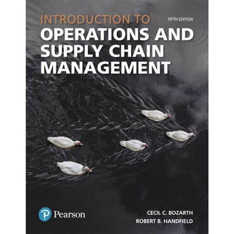 Introduction To Operations And Supply Chain Management 5th Edition