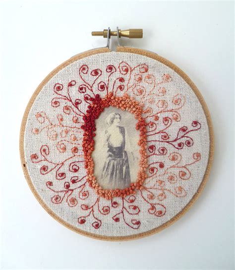 Free Style Hand Embroidery Hoop Art Featured In Sew Somerset Etsy