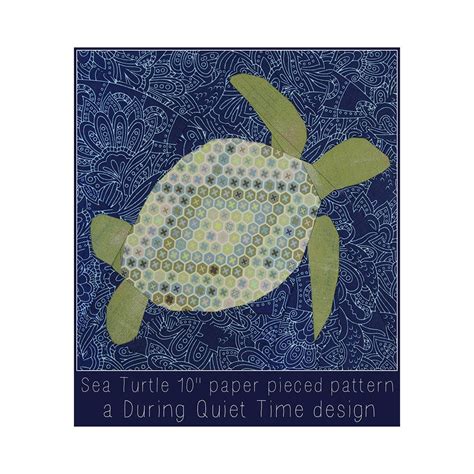 Sea Turtle 10 Paper Pieced Pattern