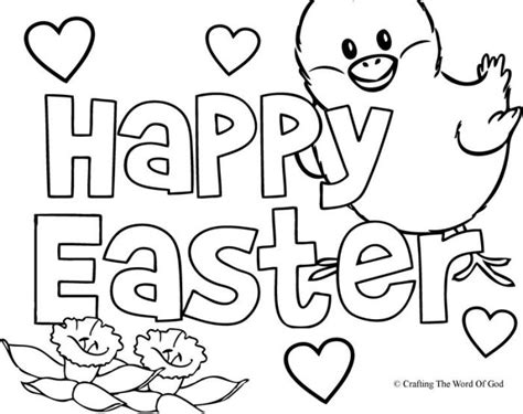 We hope you enjoy this journey of beautiful happy easter coloring pages. Happy Easter 2- Coloring Page « Crafting The Word Of God