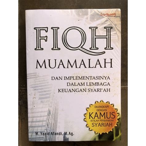 Jual Buku Fiqh Muamalah Yazid Afandi Shopee Indonesia