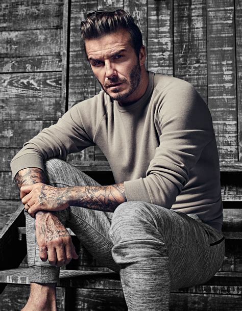 David Beckham Modeling Pictures