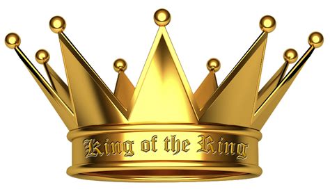 Golden Crown King Png Clipart Png Mart