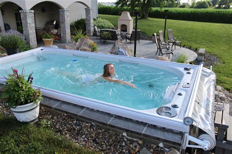 Pool return jets are an integral part of your filtration system and if set properly, increase the circulation of your pool water and disrupts sediment buildup and debris from walls and the floor. Swim Spas For Sale | Swimming Pool Spa Made in the USA