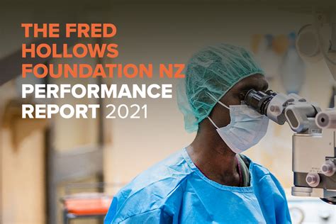 The Fred Hollows Foundation Nz Wins Top Spot At This Years Charity Reporting Awards • The Fred