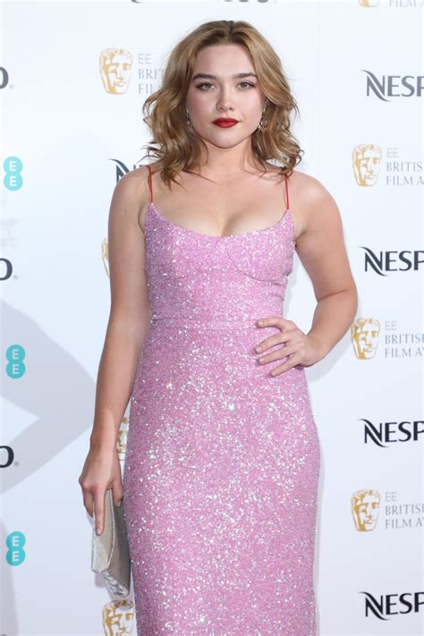 FLORENCE PUGH at Bafta Nominees Party in London 02/17/2018 - HawtCelebs