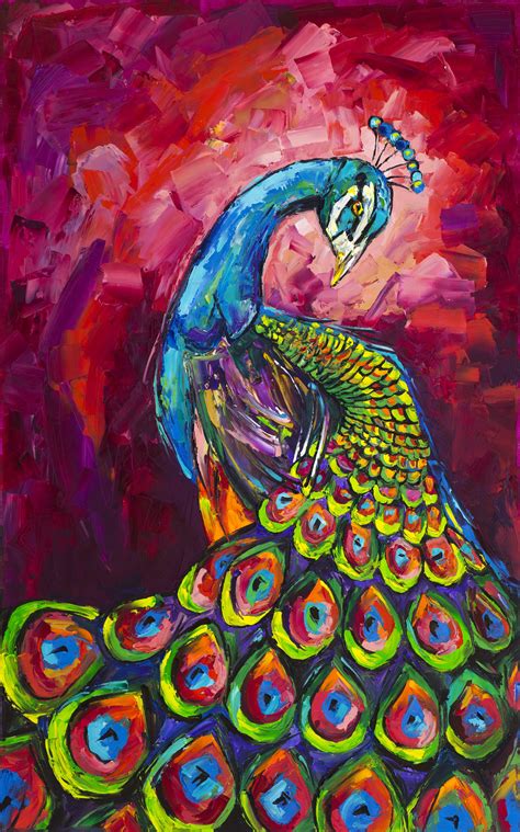 “peacock” Art Painting Peacock Art Peacock Painting
