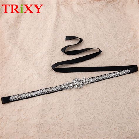 Trixy S258 High Quality Wedding Belt Sashes Bridal Belts Rhinestone