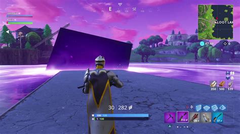 Fortnite The Cube Melts Into Loot Lake Youtube