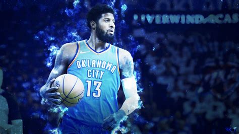 Paul george wallpaper for desktop. Paul George Thunder Wallpaper HD by BkTiem on DeviantArt