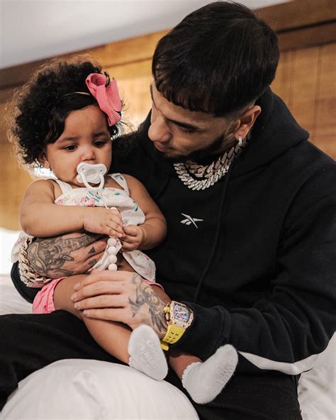 anuel aa conoció a gianella su hija con la colombiana melissa vallecilla “me robó el corazón