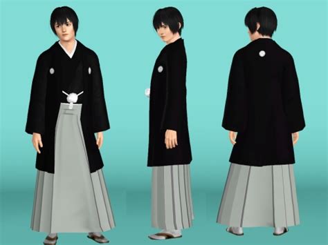 Mod The Sims Kimono Yukata Hakama Or Cheongsams
