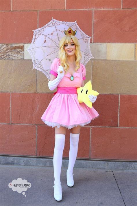 Kristen Lanae Princess Peach Cosplay Super Mario Bros Princess Peach Costume Peach