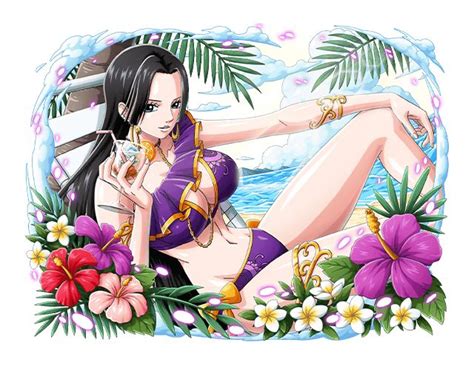 Boa Hancock Summer Pirate Empress By Mystig0 On Deviantart Manga Anime One Piece One Piece