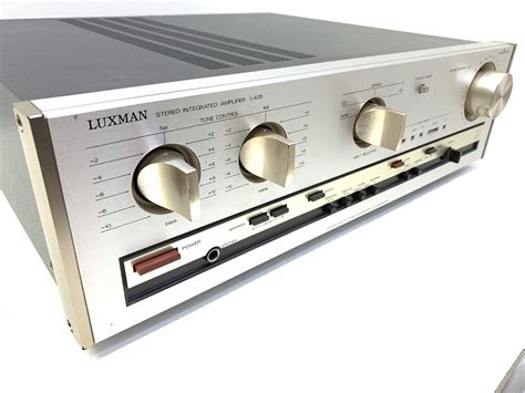 Luxman L 435 Stereo Integrated Amplifier 200w Rms Vintage 1987 Work