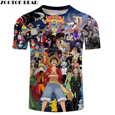 This anime shirt will make a great gift for the anime fans, or movie fans on your big day, big brother or big sister, you can also use it as a gift to show your unique style, high quality shirt only from the movie, this is a must have for all fans. Aliexpress.com : Buy characters 3D Print T shirt Men ...