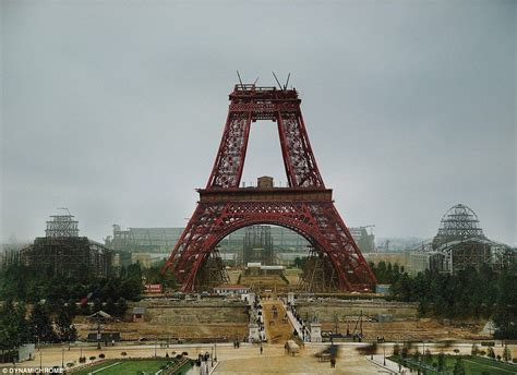 Photos Of Famous Buildings Being Built Transformed Into Colour Images