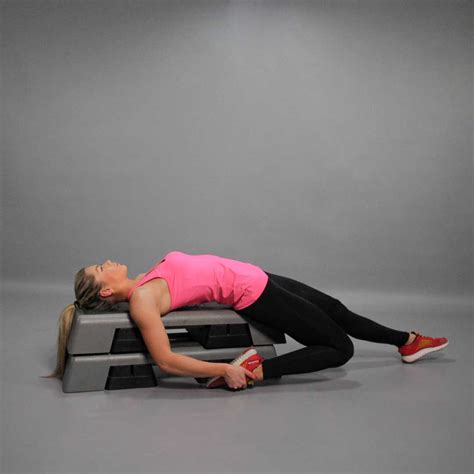 Quad Stretch Lying Face Up On Flat Bench Fit Drills Website