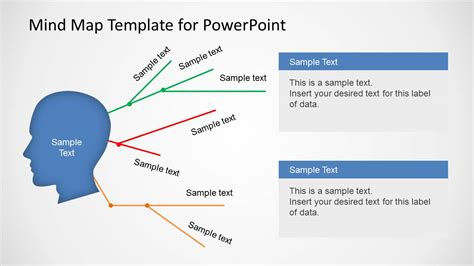Simple Mind Map Template For Powerpoint Slidemodel