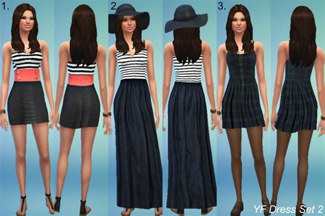 My Sims 4 Blog Clothing For Females By Jietiacreations