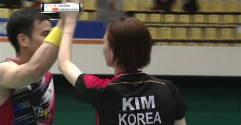 Korean Doubles Team Ko And Kim Win On Home Court