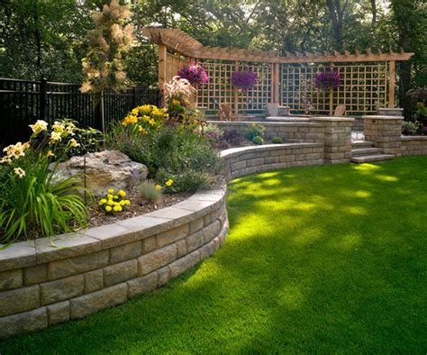 Landscape Ideas For The Midwest Mix Of Yellow And Purple To The Wall