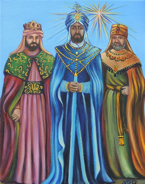 Three Kings Painting By Yamelin Gonzalez Ortiz Fine Art America