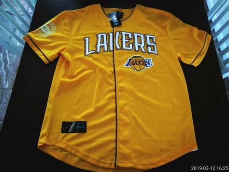 I hope you guys enjoy this one! Yellow Licensed LOS ANGELES LAKERS 48 baseball style ...