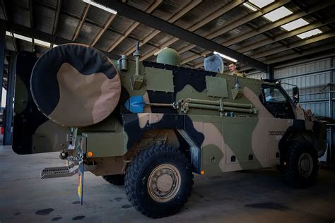 Australia Equips Bushmaster Vehicles With Satcom Capabilities