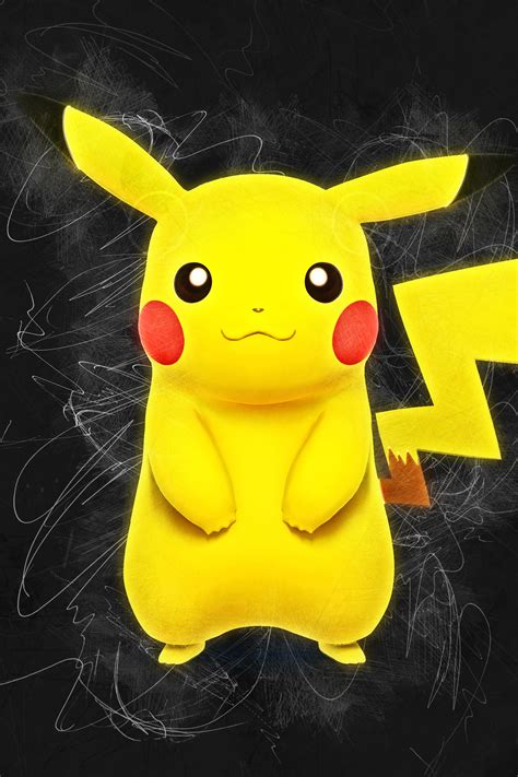 Download Wallpaper 1440x2630 Pikachu Pokémon Artwork Anime Samsung
