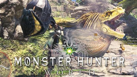 Monster Hunter World Gameplay My First Monster Ps4 Pro