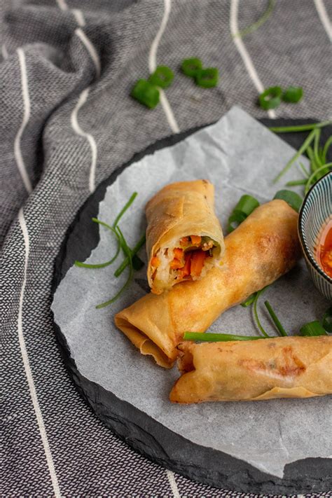 Chicken And Vegetable Spring Rolls 3 Mirchi Tales
