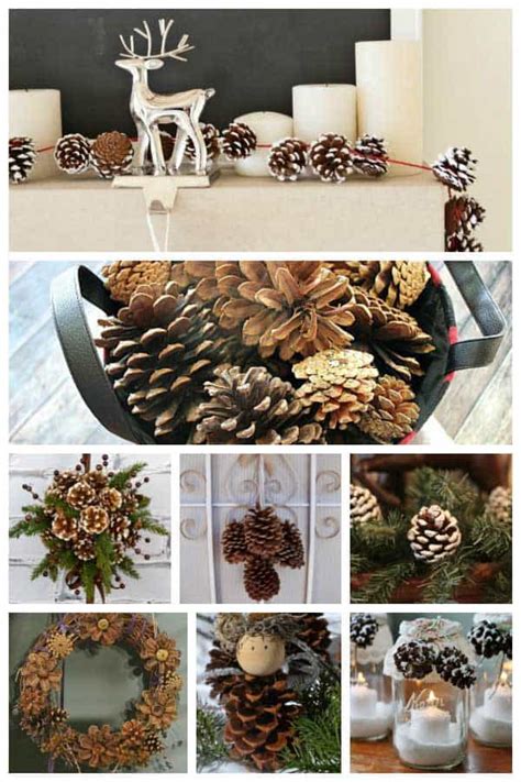 15 Beautiful Pine Cone Crafts For A Rustic Christmas