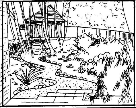 Garden Drawing For Kids At Explore Collection Of